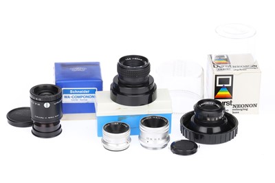 Lot 570 - Enlarging Lenses