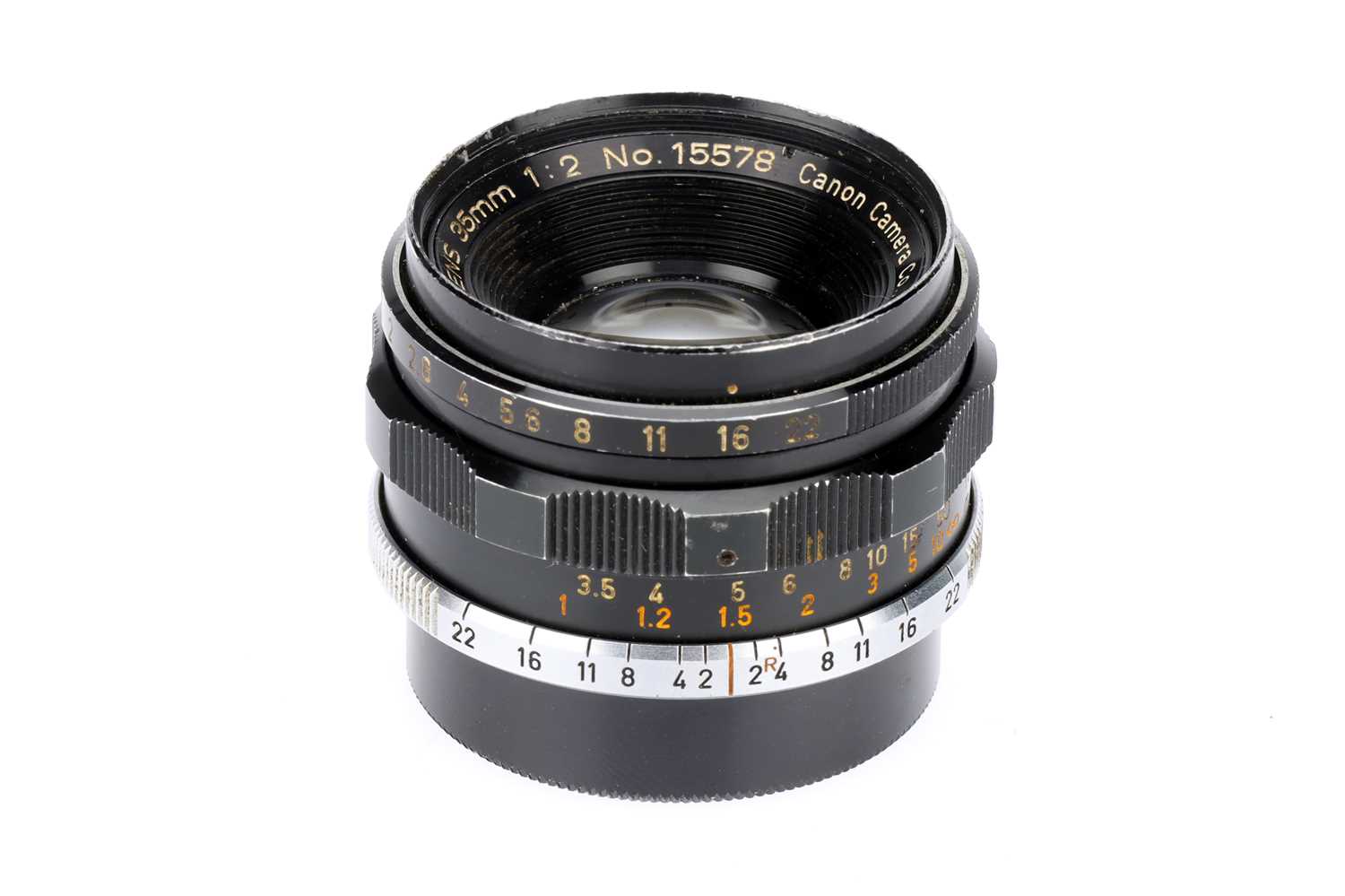 Lot 71 - A Canon f/2 35mm Lens
