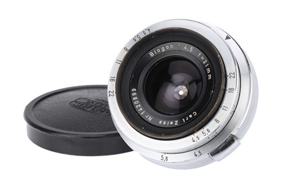 Lot 184 - A Carl Zeiss Biogon f/4.5 21mm Lens