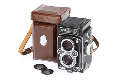 Lot 362 - A Rollei Rolleiflex Automat MX-EVS Model K4B TLR Camera