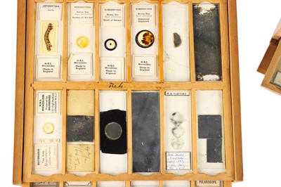 Lot 706 - A Collection of Microscope Slides