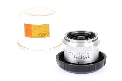 Lot 256 - A Carl Zeiss Distagon f/2 35mm Lens