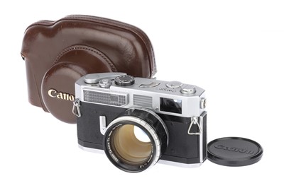 Lot 101 - A Canon Model 7 Rangefinder Camera