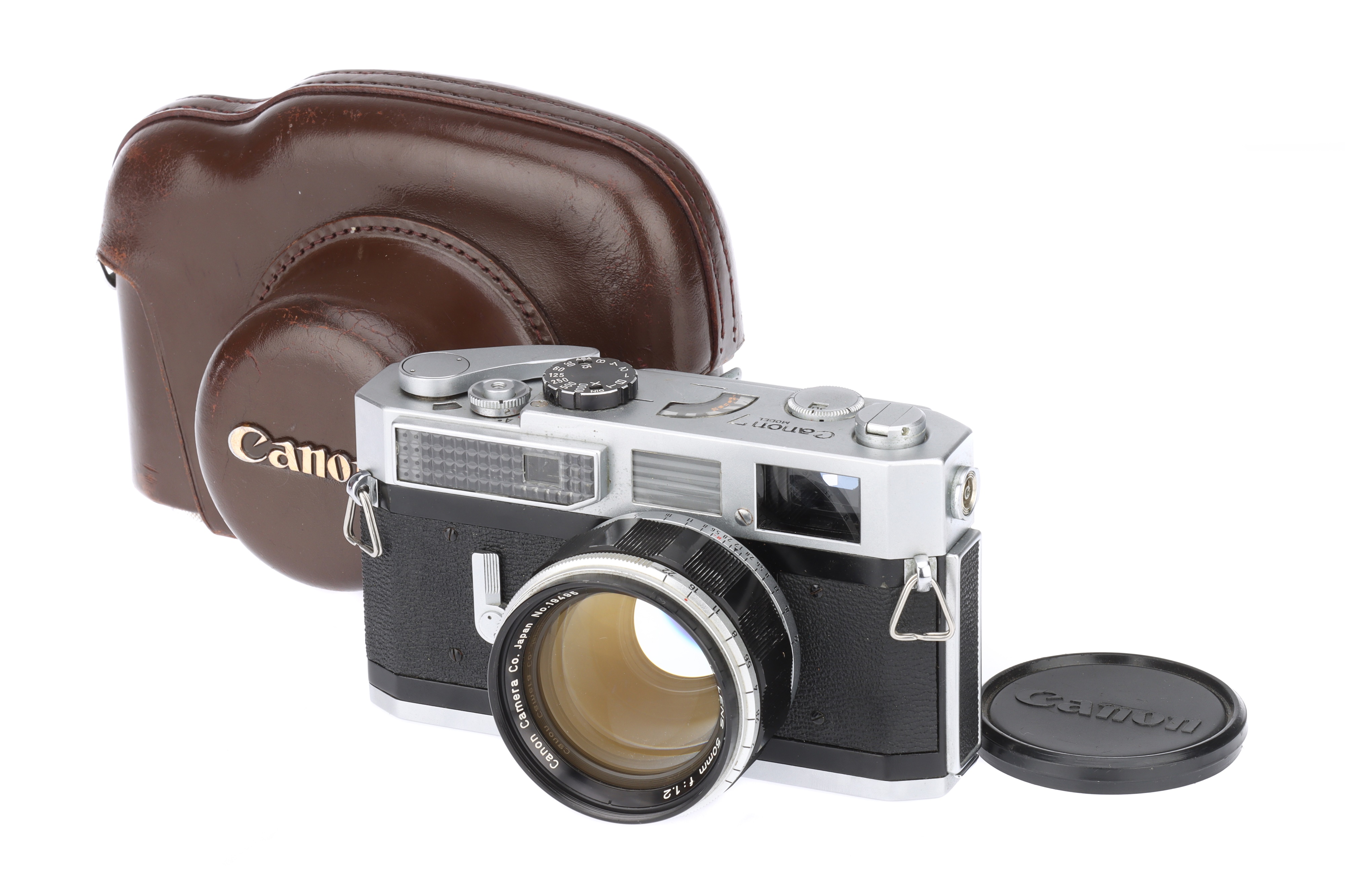 Lot 101 A Canon Model 7 Rangefinder Camera,