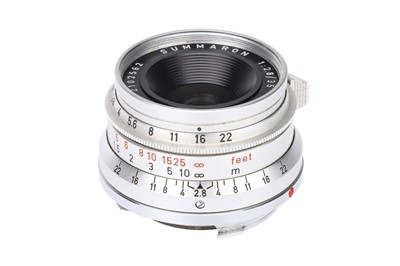 Lot 56 - A Leitz Summaron f/2.8 35mm Lens