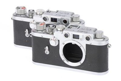 Lot 113 - Two Showa Optical Works Ltd. Leotax F Rangefinder Bodies