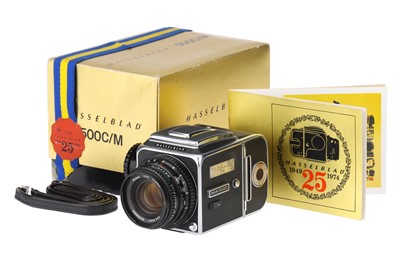 Lot 191 - A Hasselblad 500CM 25th Anniversary Medium Format Camera