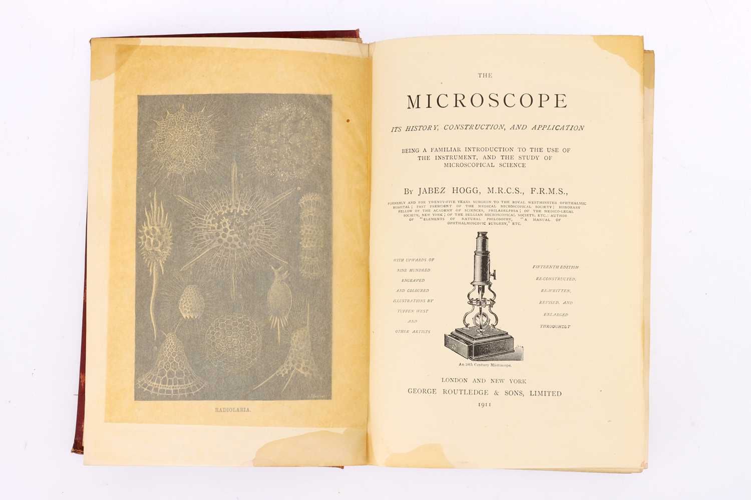 Lot 820 - Books - Collection of Microscope Related