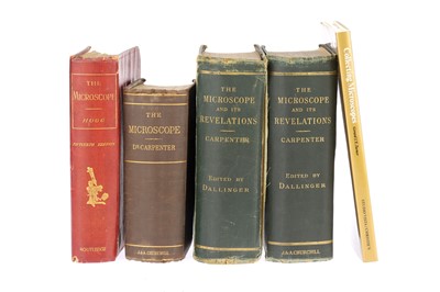 Lot 820 - Books - Collection of Microscope Related books