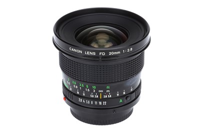 Lot 271 - A Canon FD f/2.8 20mm Lens