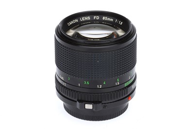 Lot 272 - A Canon FD f/1.8 85mm Lens