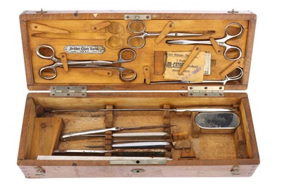 Lot 33 - An Austro-Hungarian Field Amputation Set of Surgical Instruments