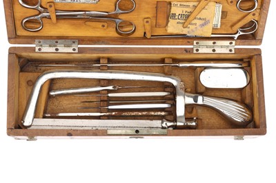 Lot 33 - An Austro-Hungarian Field Amputation Set of Surgical Instruments
