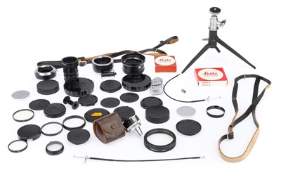 Lot 95 - A Selection of Various Leica Camera Accessories