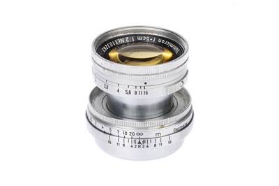 Lot 19 - A Leitz Summicron 'Thorium' f/2 50mm Lens