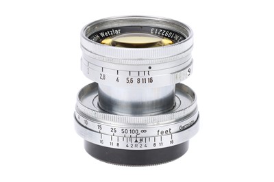 Lot 53 - A Leitz Summicron 'Thorium' f/2 50mm Lens