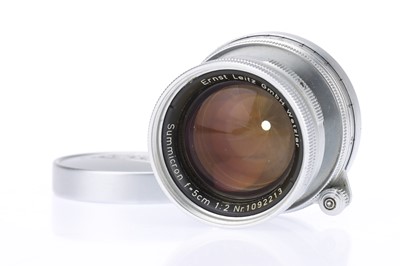Lot 53 - A Leitz Summicron 'Thorium' f/2 50mm Lens