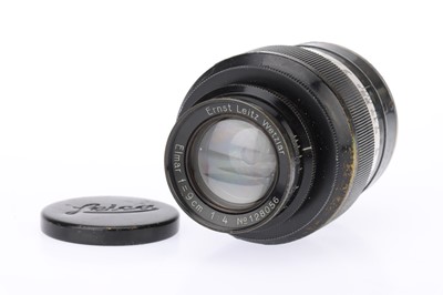 Lot 63 - A Leitz 'Fat' Elmar f/4 90mm Lens