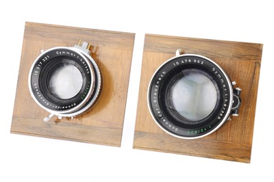 Lot 390 - Two Schneider-Kreuznach Symmar Camera Lenses