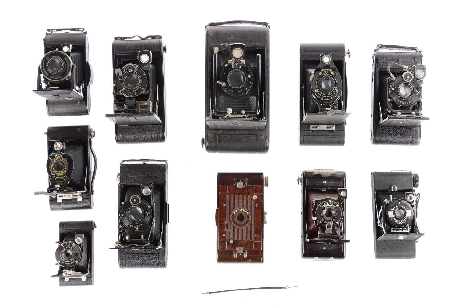 Lot 424 - A Mixed Selection of Folding Cameras