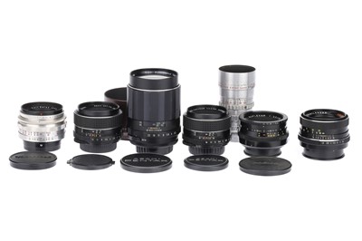 Lot 517 - A Selection of Camera Lenses