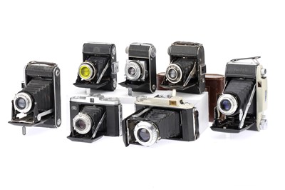 Lot 410 - A Mixed Selection of Folding Cameras