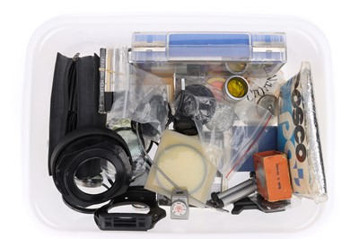 Lot 595 - A Mixed Selection of Camera Filters & Accessories