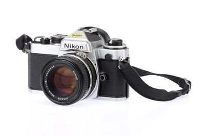 Lot 144 - A Nikon FE 35mm SLR Camera