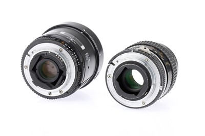 Lot 142 - Two Micro-Nikkor Nikon Macro Lenses
