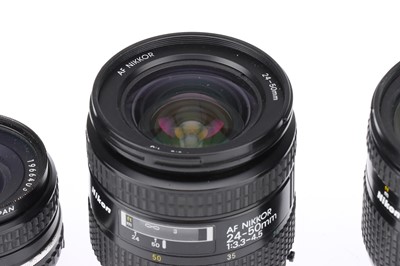 Lot 139 - A Large Selection of Nikon Lenses