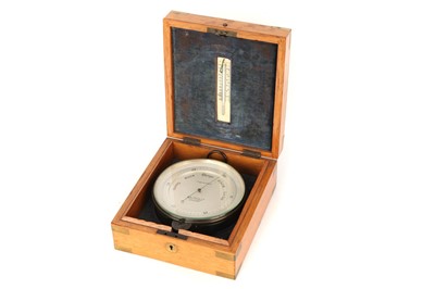 Lot 63 - A Fine Compensated Aneroid Barometer by R& J Beck