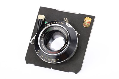 Lot 383 - Four Large Format Lenses In Linhof Boards