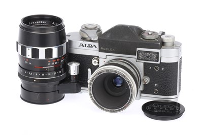 Lot 249 - A Pignons Alpa Mod. 6c SLR Camera Outfit