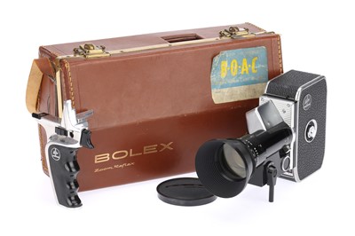 Lot 642 - A Bolex Paillard Zoom Reflex P3 8mm Motion Picture Cine Camera