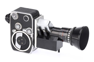 Lot 642 - A Bolex Paillard Zoom Reflex P3 8mm Motion Picture Cine Camera