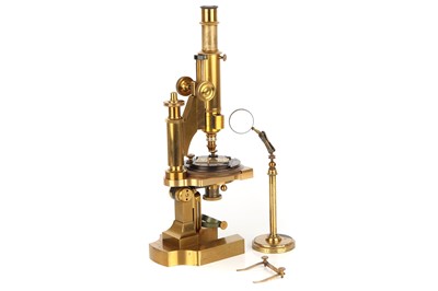 Lot 7 - A Large French Petrological Microscope