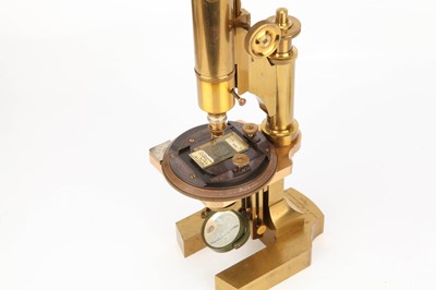 Lot 7 - A Large French Petrological Microscope