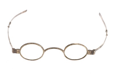 Lot 1 - Two Pairs of Early 19th Century Silver Spectacles