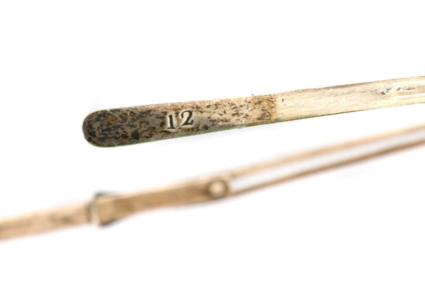 Lot 1 - Two Pairs of Early 19th Century Silver