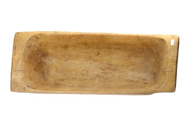 Lot 817 - Large Elm Rustic Dough Trough