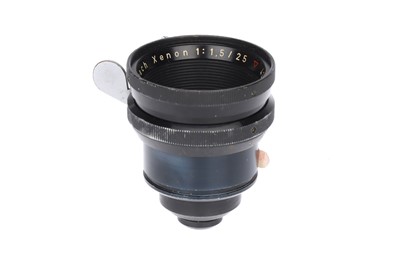 Lot 524 - A Schneider-Kreuznach Xenon f/1.5 25mm Cine Lens