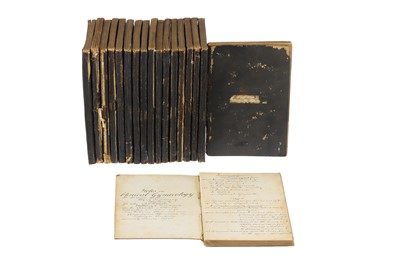 Lot 412 - Collection of Handwritten Victorian Doctors Lecture Notes