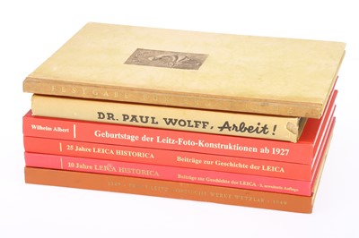 Lot 815 - Vintage Leica and Leitz History Books