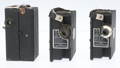 Lot 639 - Three Self Contained Camera Projector Units