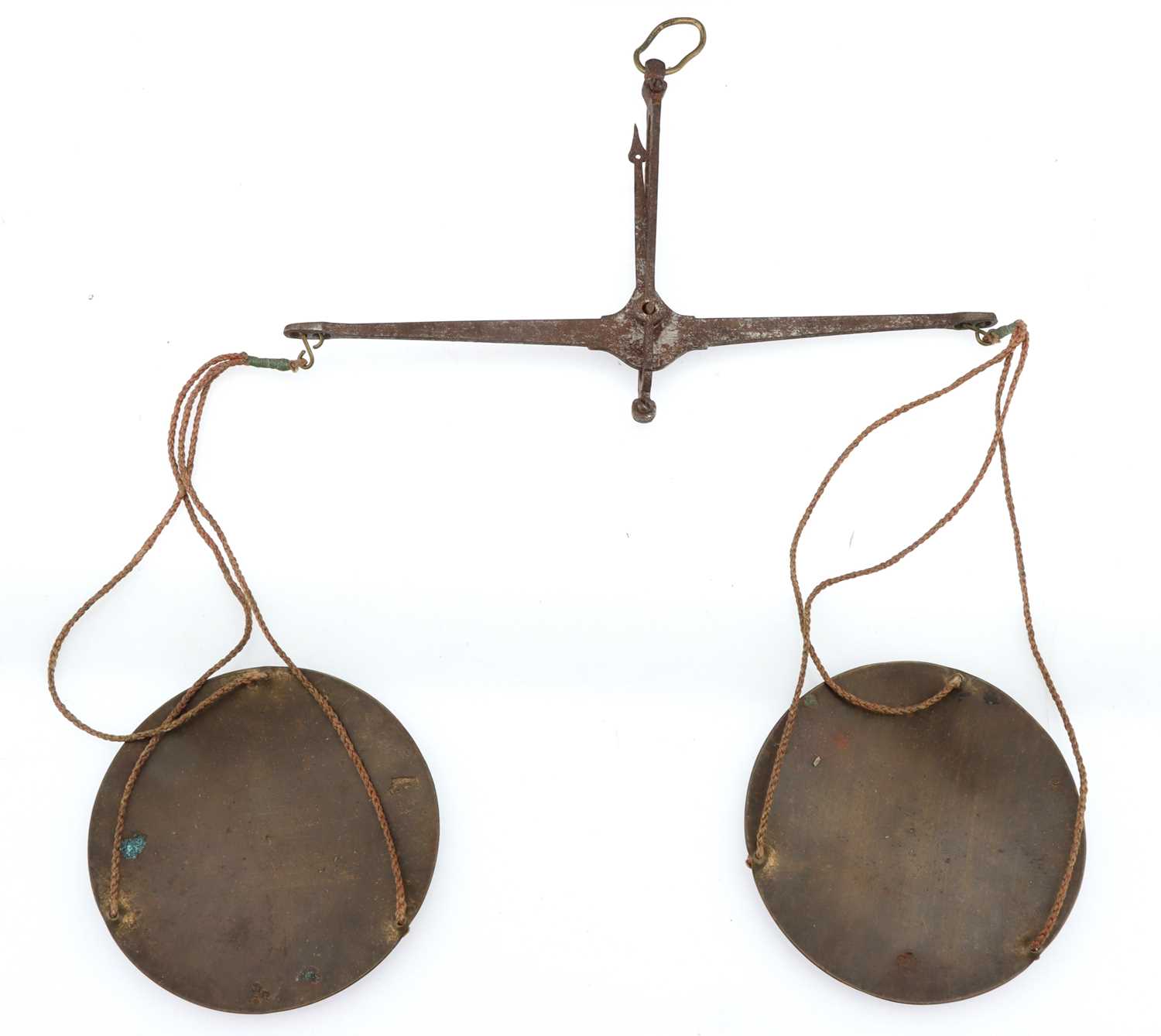 Lot 948 - A Pair of 18th Century Italian Coin Scales