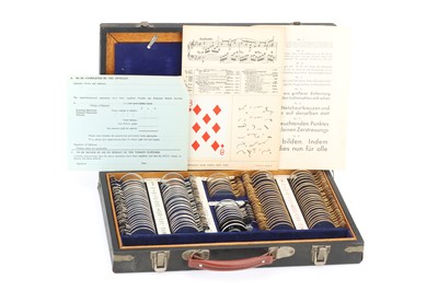 Lot 731 - An Opticians Trial Case