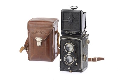 Lot 379 - A Rollei Rolleiflex Old Standard Medium Format TLR Camera