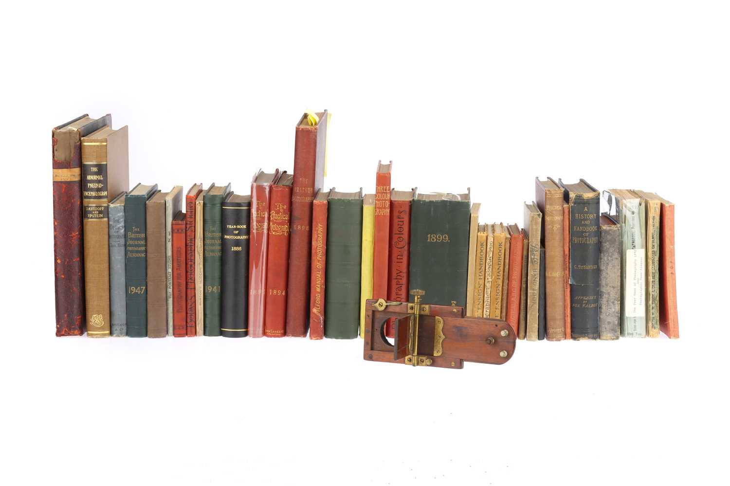Lot 810 - A Large Collection of Early Photography Books