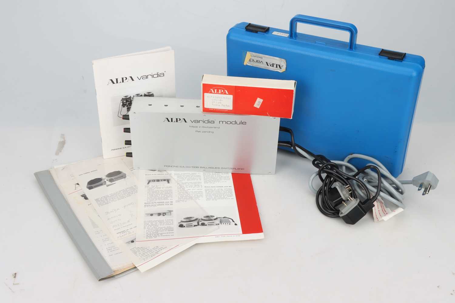 Lot 154 - An Alpa Varidia Module Type 301