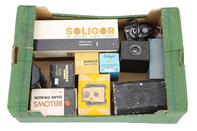 Lot 587 - A Mixed Selection of Cameras & Accessories